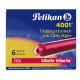 Pelikan TP/6 Rojo 6 pieza(s)